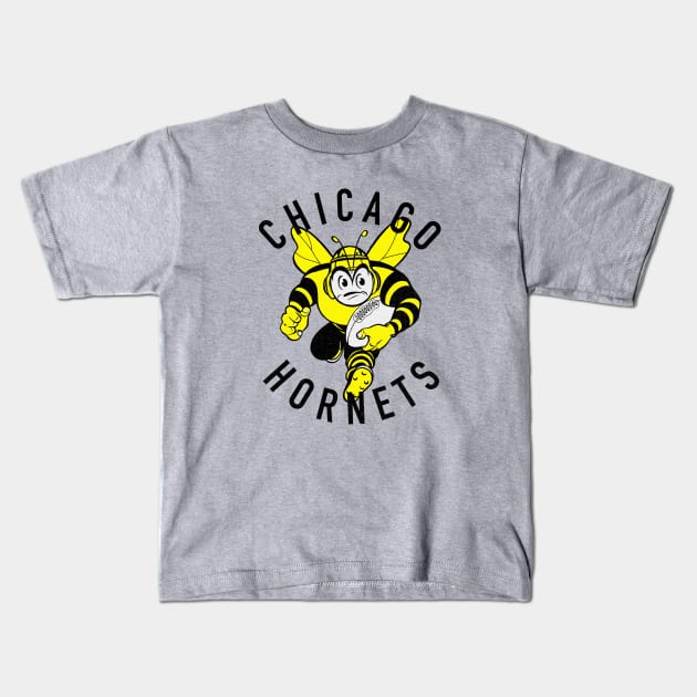 Defunct Chicago Hornets Football 1949 Kids T-Shirt by LocalZonly